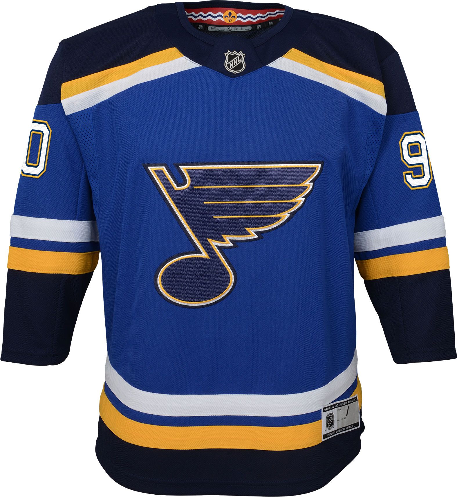 NHL Youth St. Louis Blues Ryan O'Reilly #90 Blue Premier Jersey product image