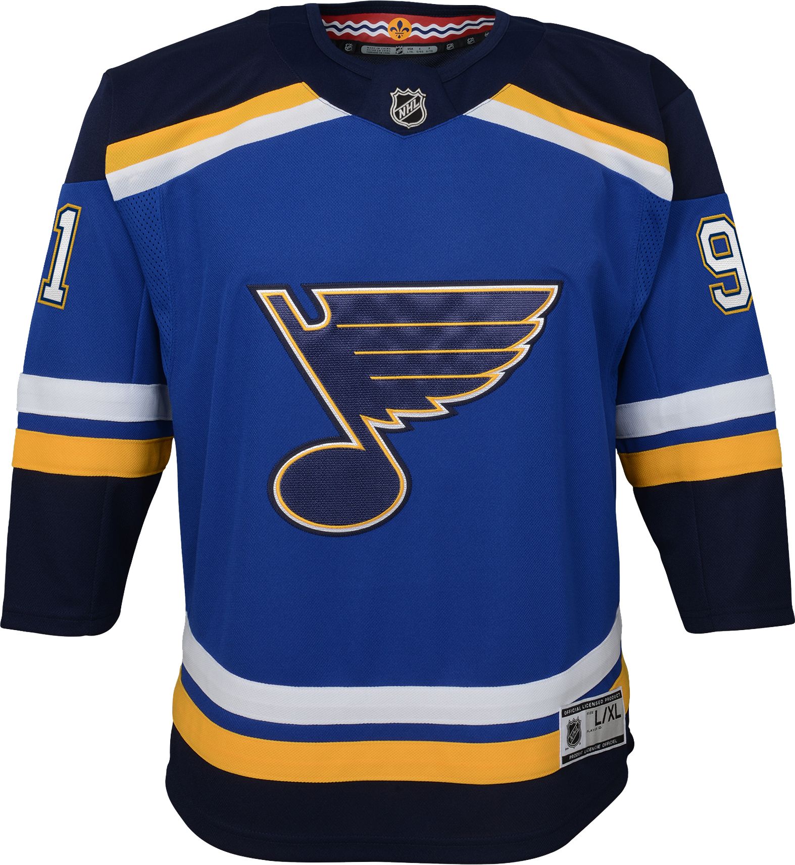 NHL Youth St. Louis Blues Vladimir Tarasenko #91 Premier Home Jersey product image
