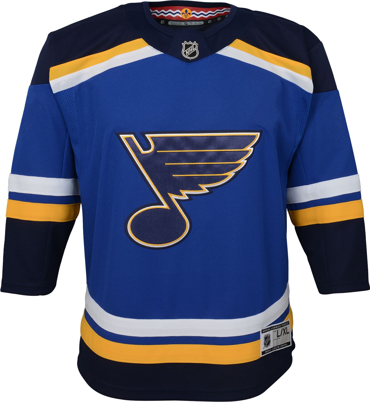 white st louis blues jersey