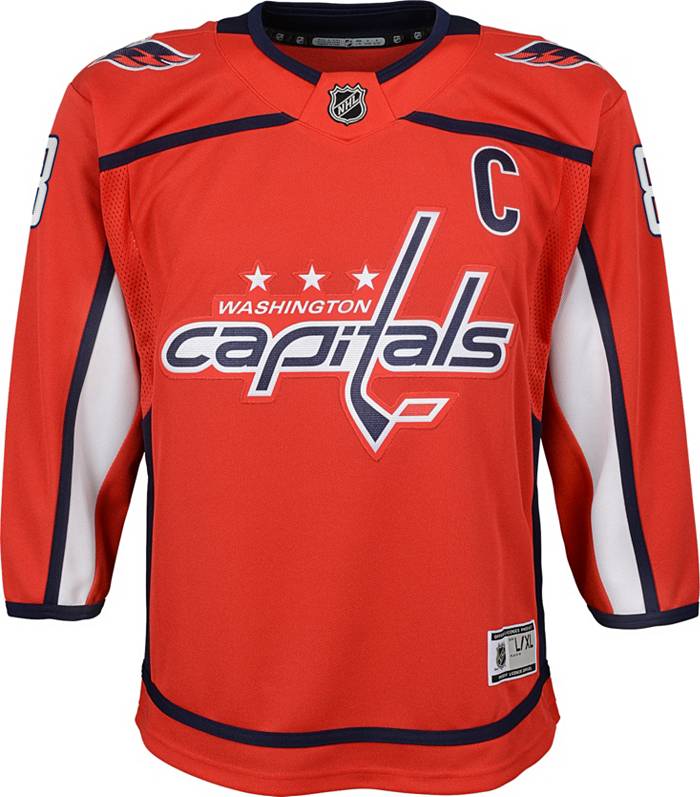 Authentic Women's Alex Ovechkin Green Jersey - #8 Hockey Washington  Capitals Salute to Service Size Small