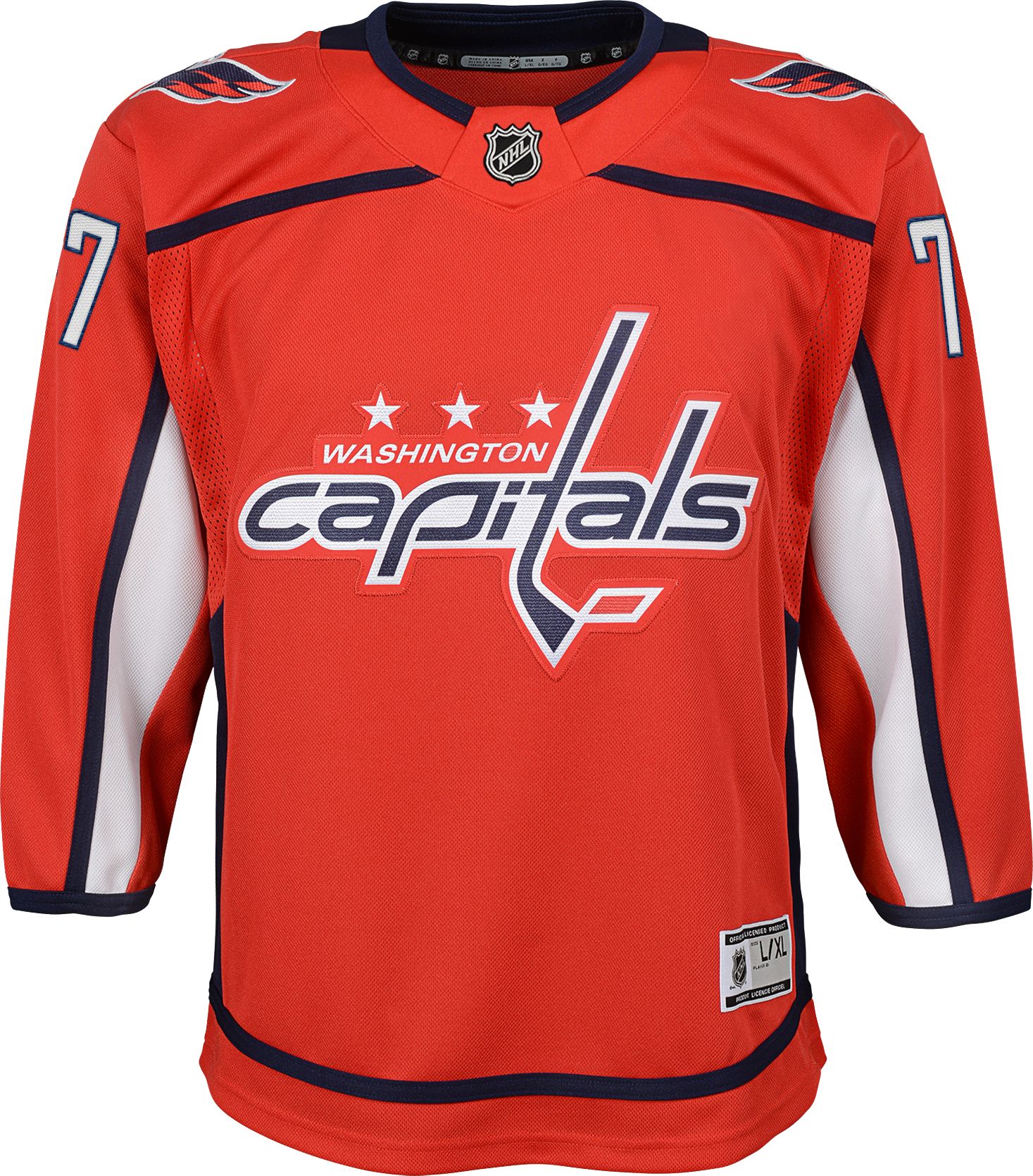 NHL Youth Washington Capitals T.J. Oshie #77 Premier Home Jersey