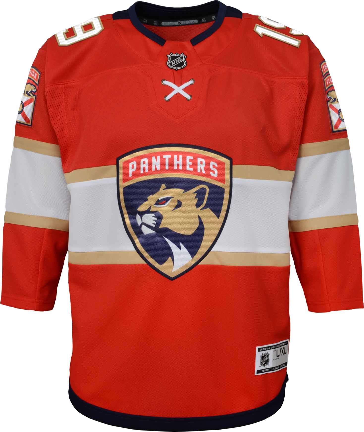 NHL Youth Florida Panthers Matthew Tkachuk #19 Premier Home Jersey product image