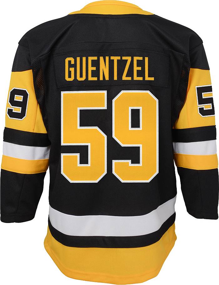 Outerstuff Jake Guentzel Pittsburgh Penguins #59 Yellow Youth 8-20  Alternate Premier Jersey, Yellow, Small/Medium 8-12 : : Sports &  Outdoors