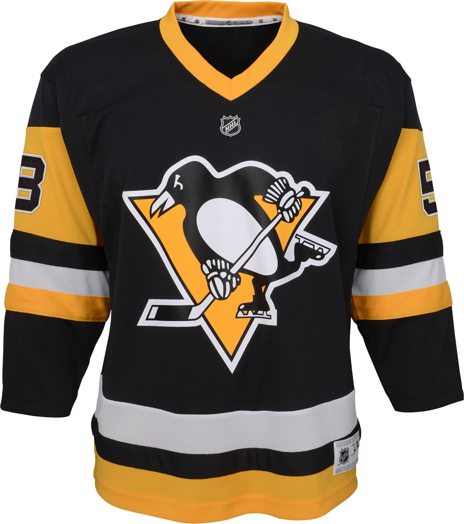 NHL Youth Pittsburgh Penguins Kris Letang #58 Premier Home Jersey product image