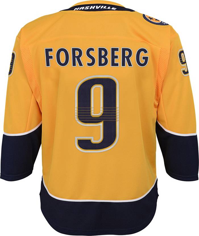 NEW Filip Forsberg Nashville Predators #9 Authentic Adidas Jersey