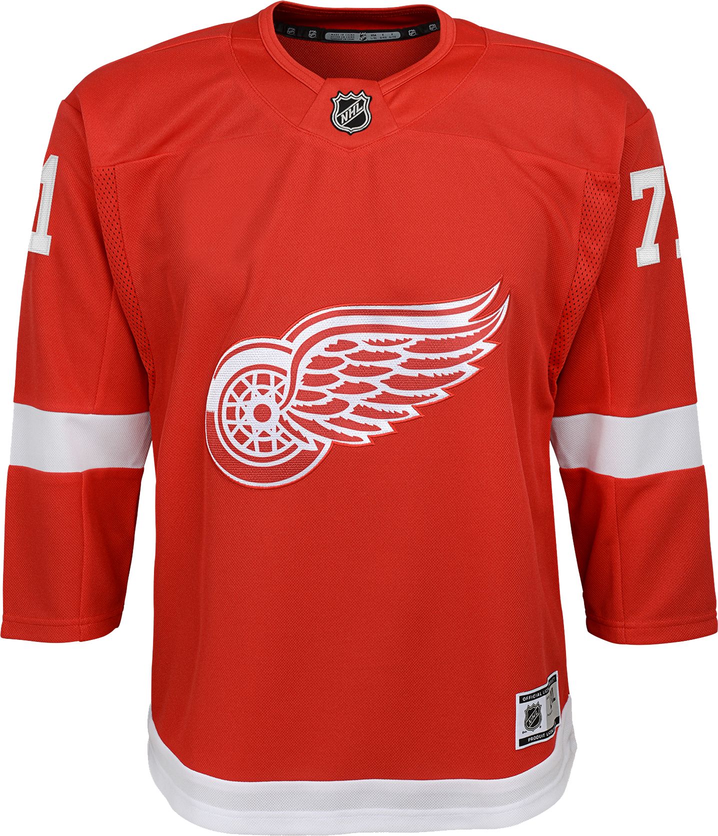 NHL Youth Detroit Red Wings Dylan Larkin #71 Premier Home Jersey product image