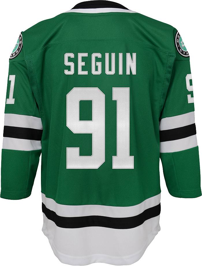 NHL Youth Dallas Stars Tyler Seguin #91 Premier Home Jersey - Green - L/XL