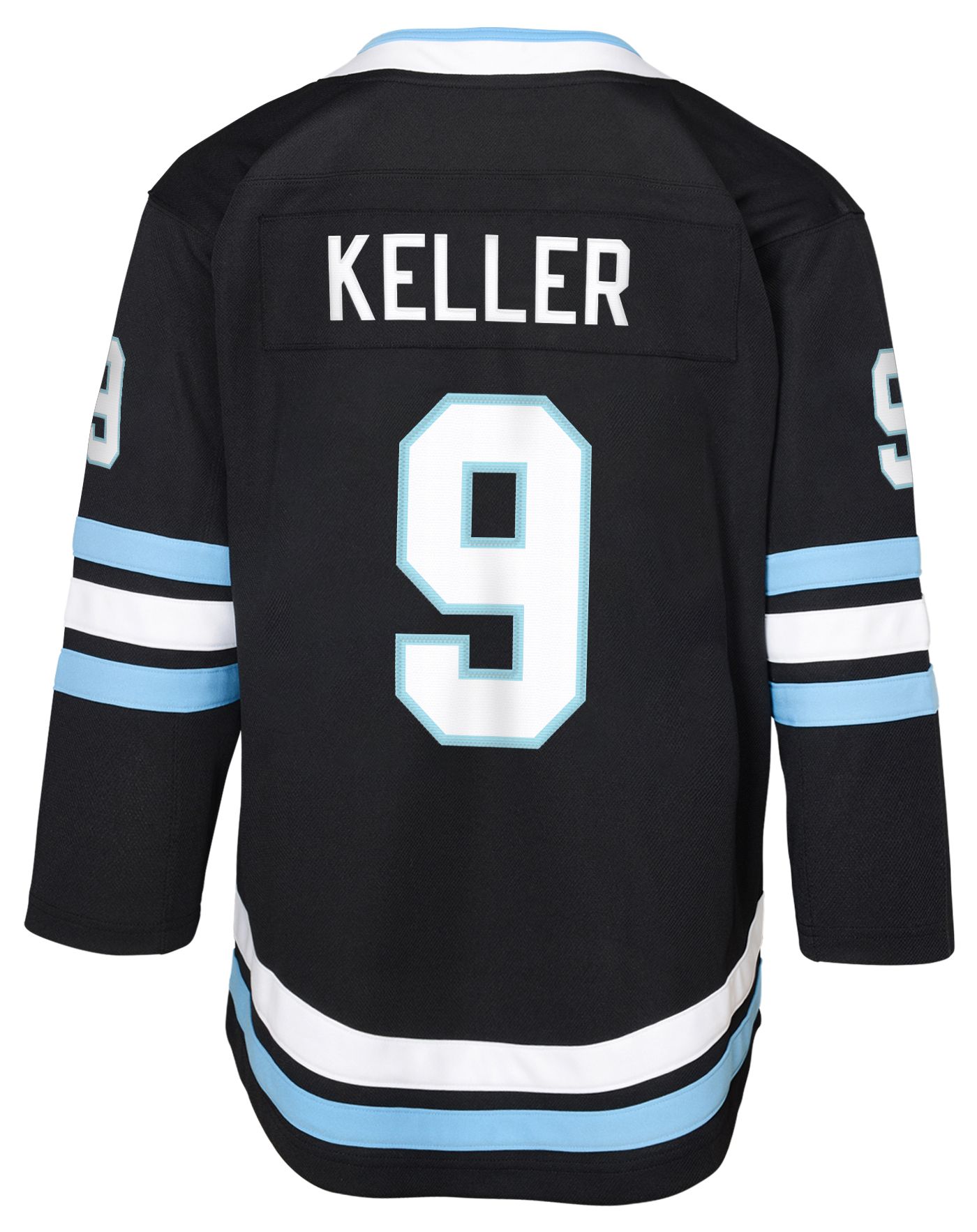 NHL Youth Utah Hockey Club Clayton Keller #9 Black Authentic Home Jersey product image