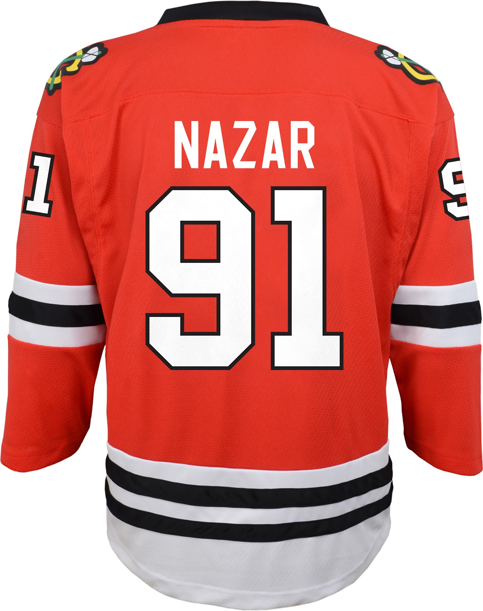 NHL Youth Chicago Blackhawks Frank Nazar #91 Red Replica Home Jersey product image