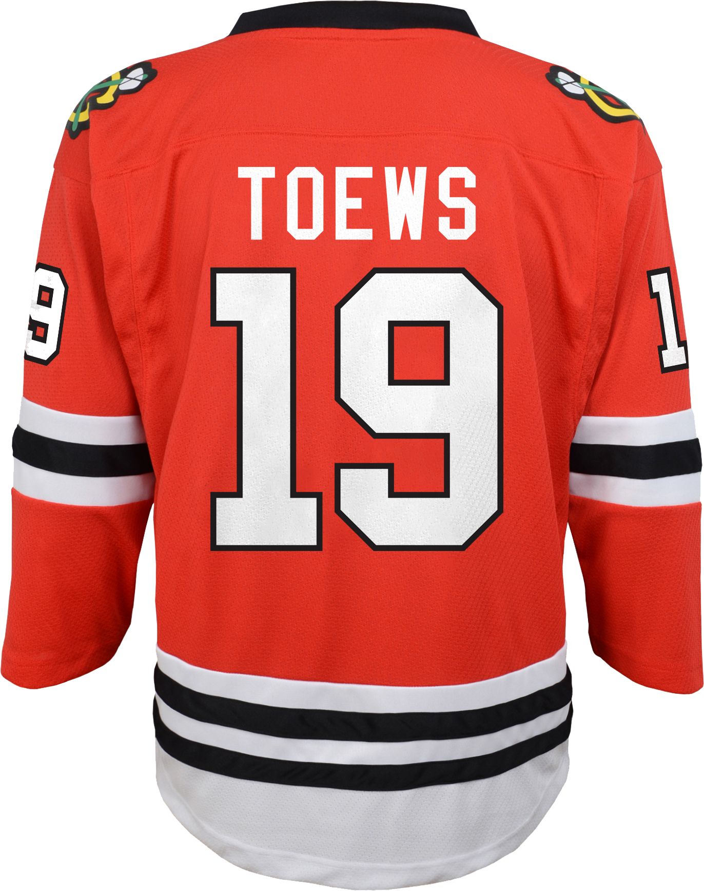 Chicago Blackhawks No19 Jonathan Toews Mens Black Classic Retro Stitched Jersey