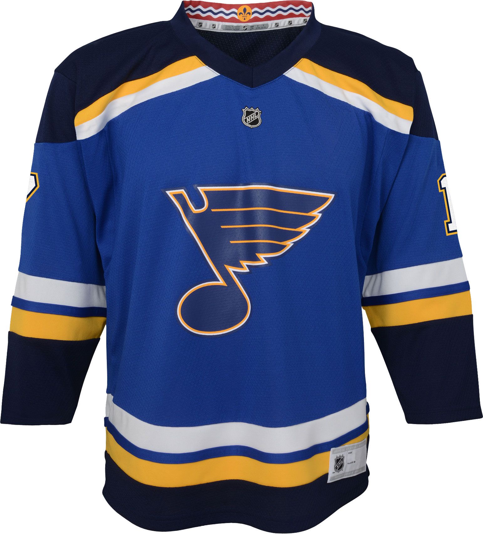 NHL Youth St. Louis Blues Jaden Schwartz #17 Blue Replica Jersey product image