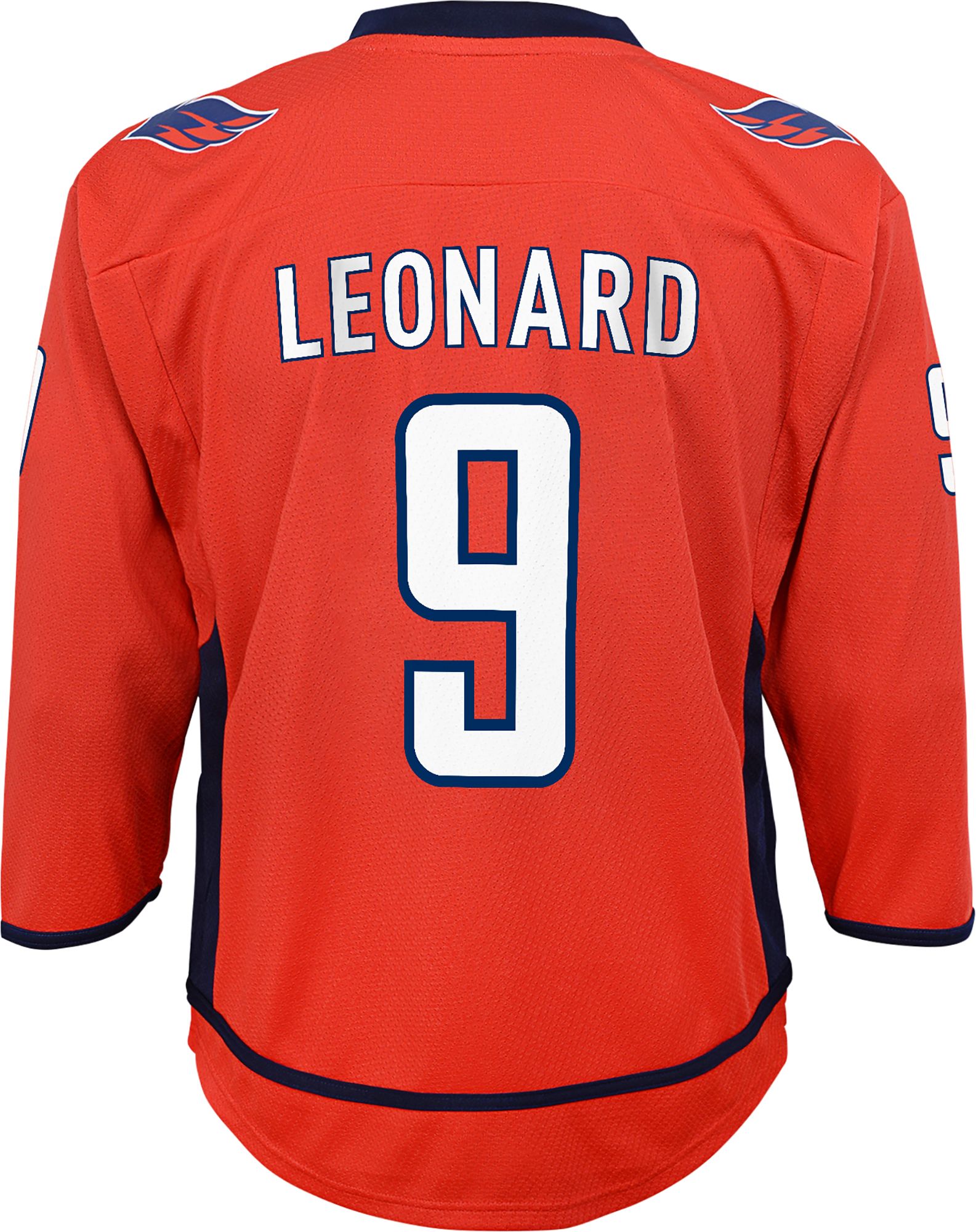 NHL Youth Washington Capitals Red Ryan Leonard #9 Replica Home Jersey product image