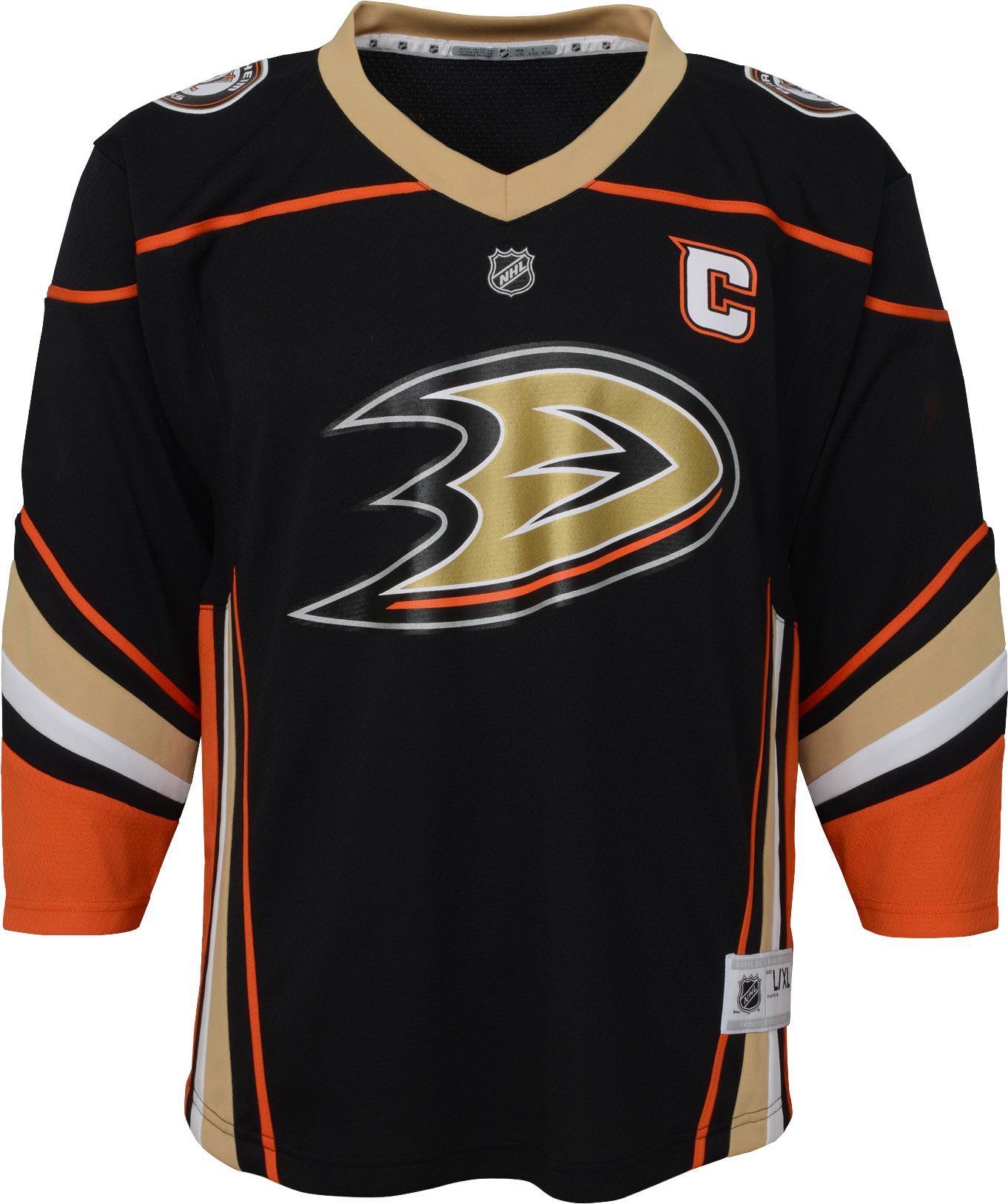 NHL Youth Anaheim Ducks Ryan Getzlaf #15 Black Replica Jersey product image