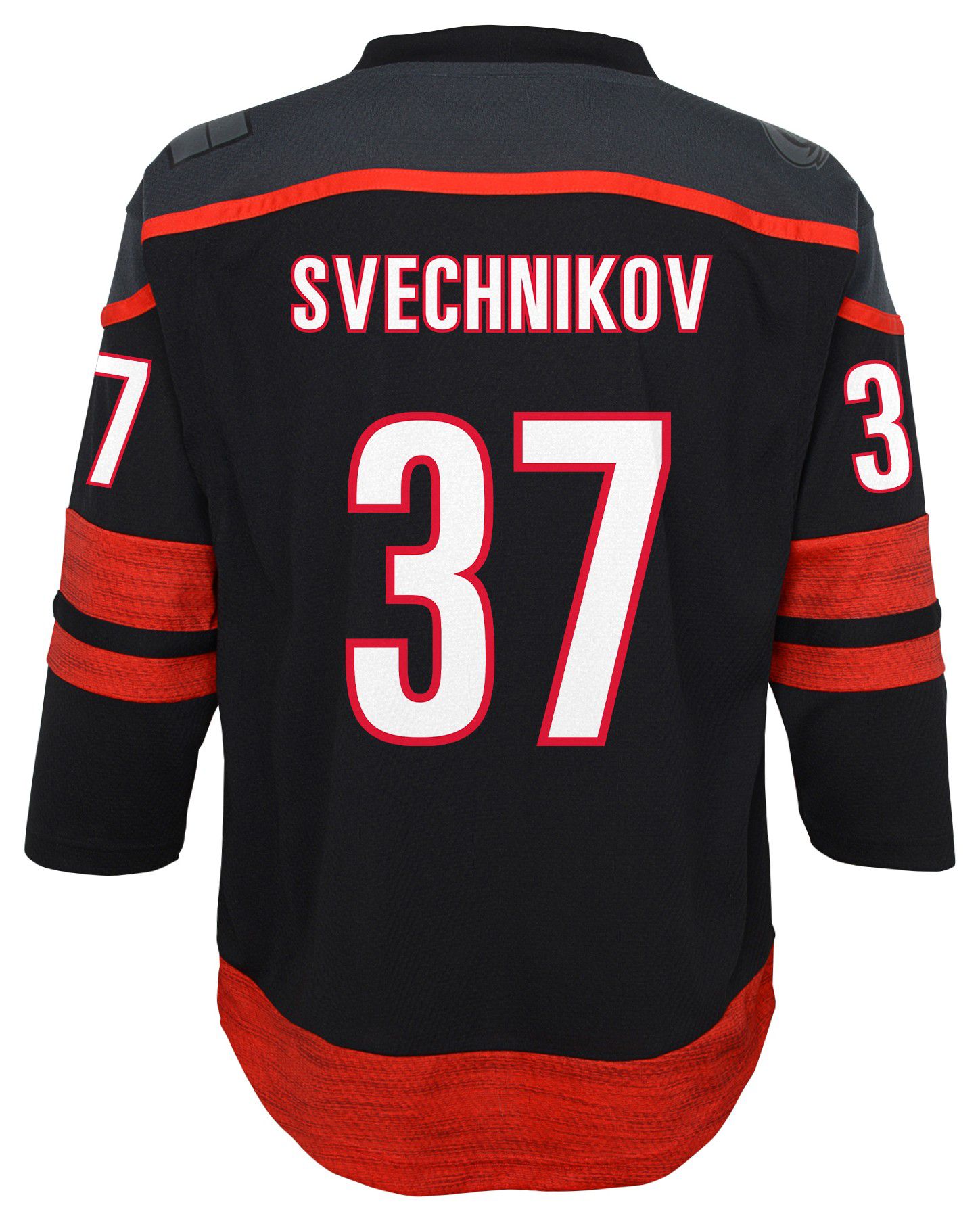 NHL Youth Carolina Hurricanes Andrei Svechnikov #37 Black Home Replica Jersey product image