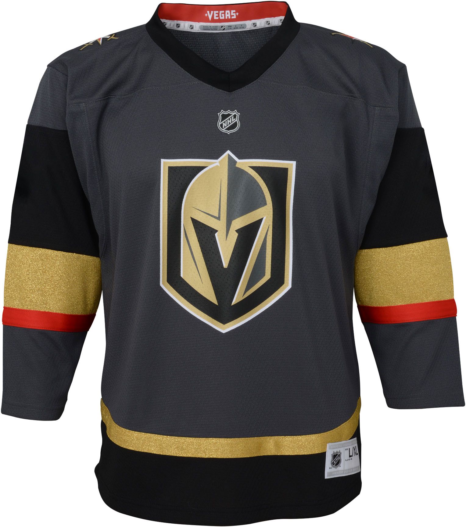 las vegas golden knights official jersey