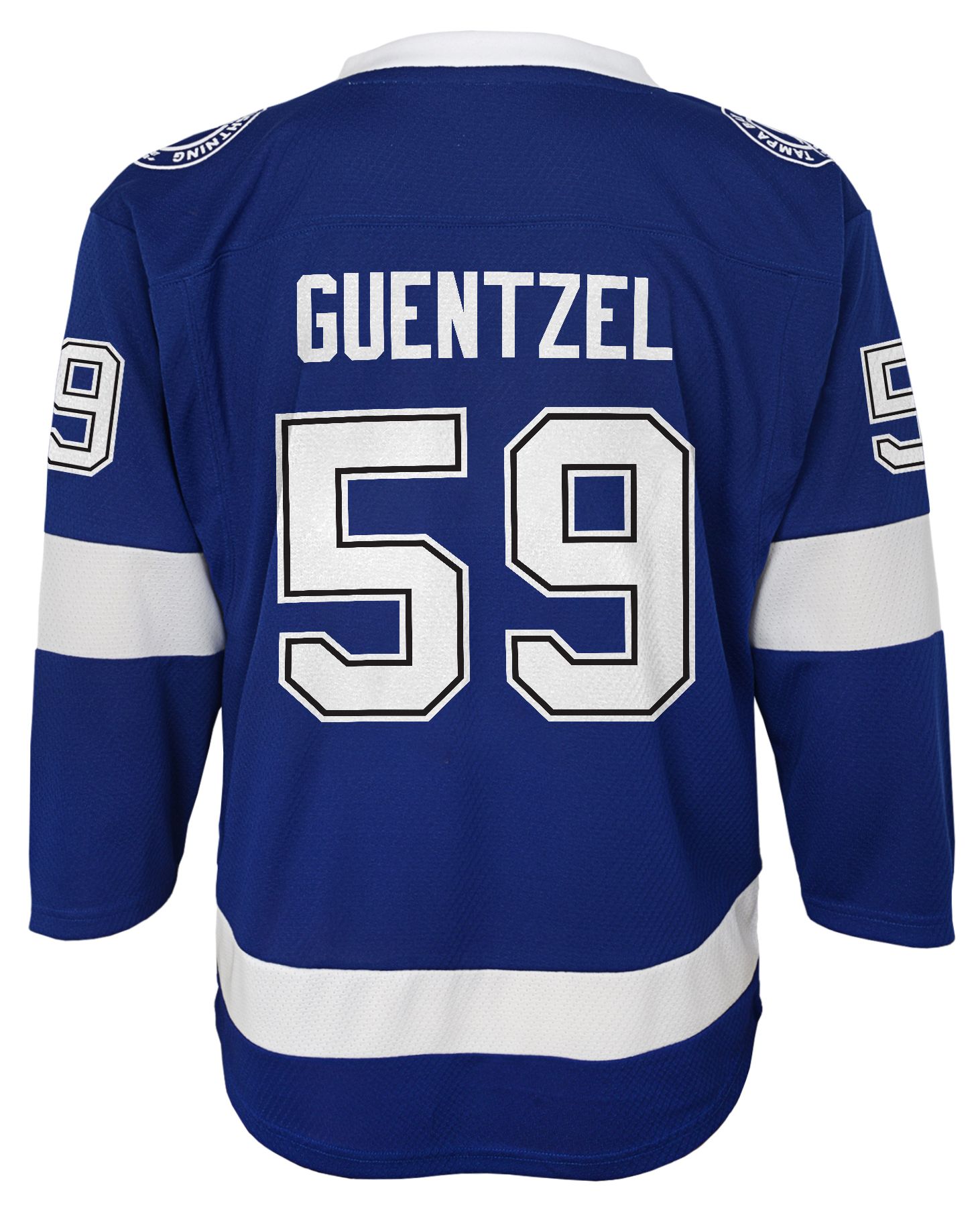Outerstuff Youth Tampa Bay Lightning Jake Guentzel #59 Blue Replica Home Jersey product image