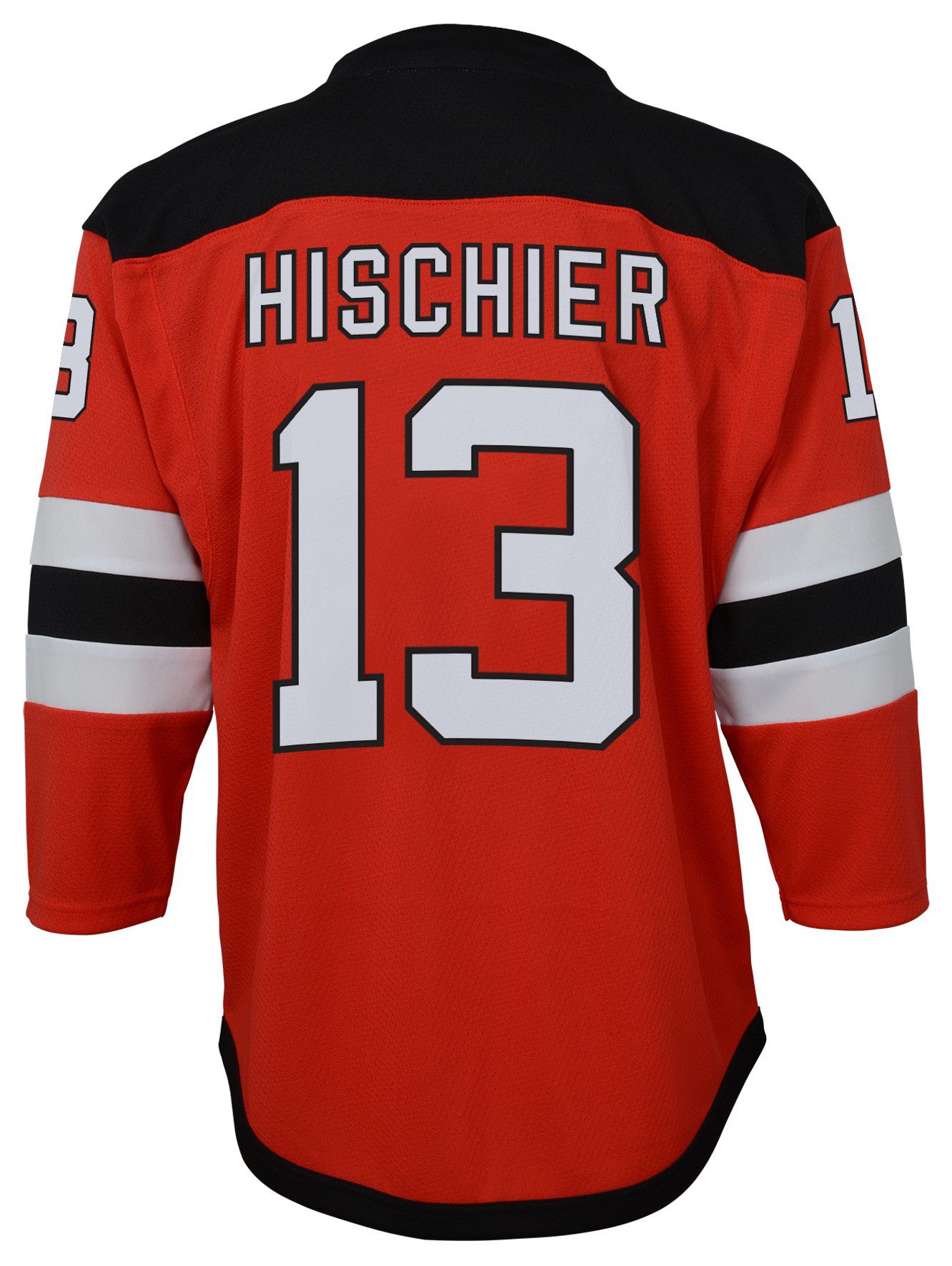 NHL Boys' New Jersey Devils Nico Hischier #13 Red Home Replica Jersey product image