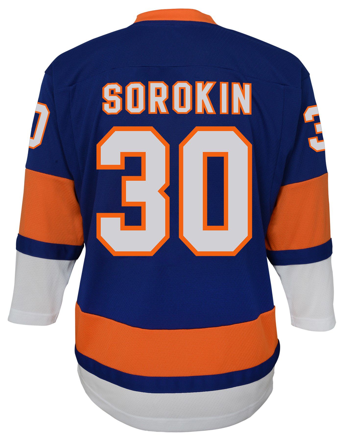 NHL Boys' New York Islanders Ilya Sorokin #30 Royal Home Replica Jersey product image
