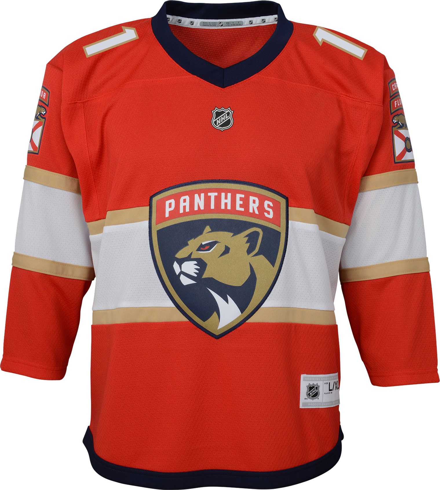NHL Youth Florida Panthers Jonathan Huberdeau #11 Red Replica Jersey product image