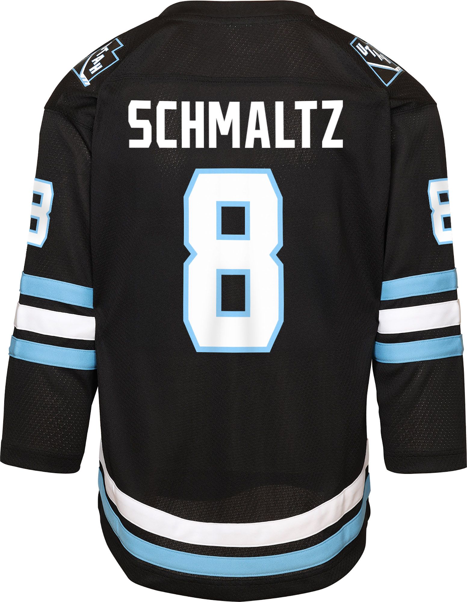 NHL Youth Utah Mammoth Nick Schmaltz #8 Home Black Replica Jersey product image