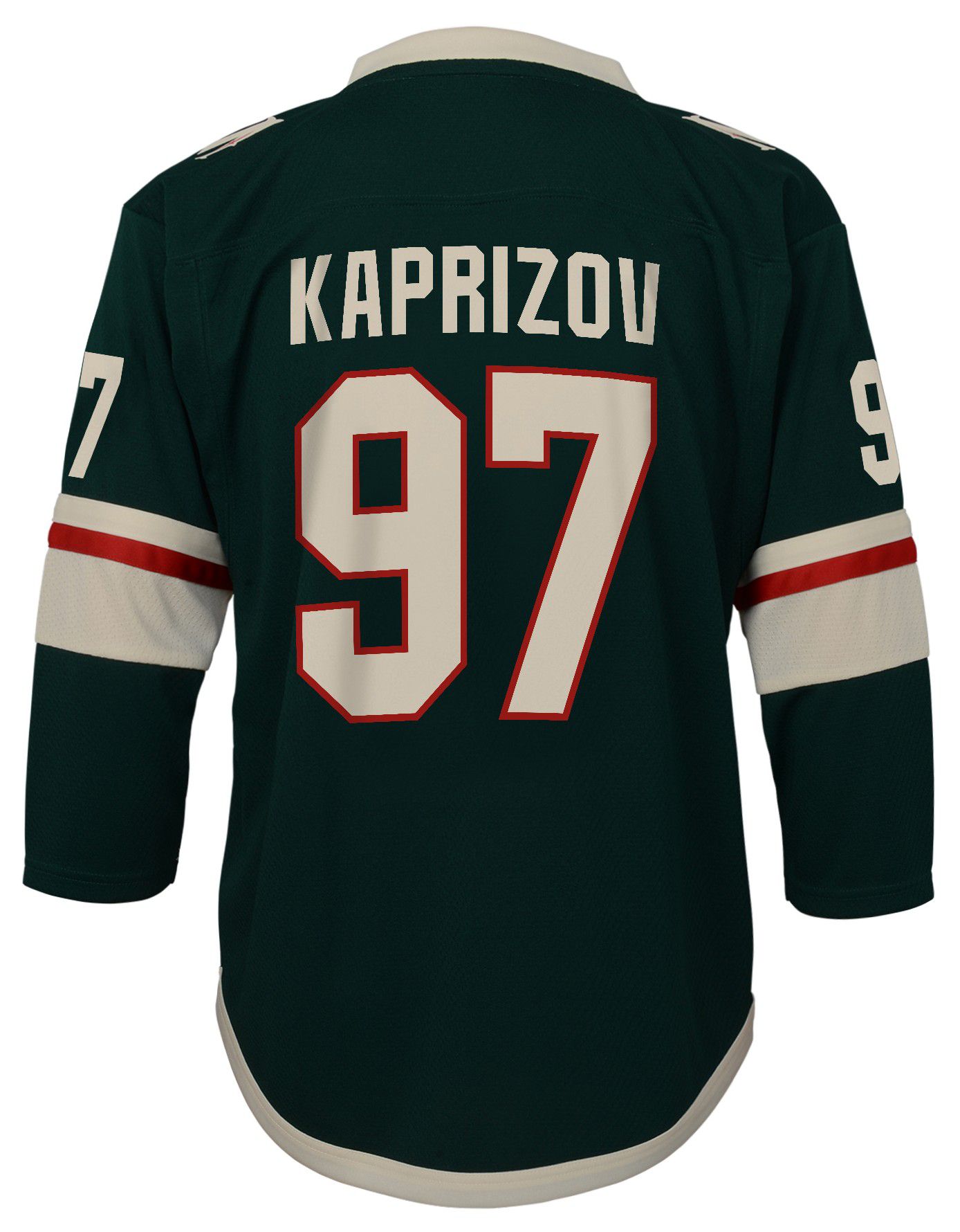 NHL Boys' Minnesota Wild Kirill Kaprizov #97 Green Home Replica Jersey product image