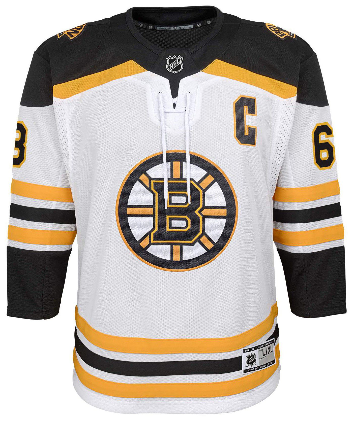 NHL Youth Boston Bruins Brad Marchand 63 2024 2025 Away Authentic Jersey Dick s Sporting Goods