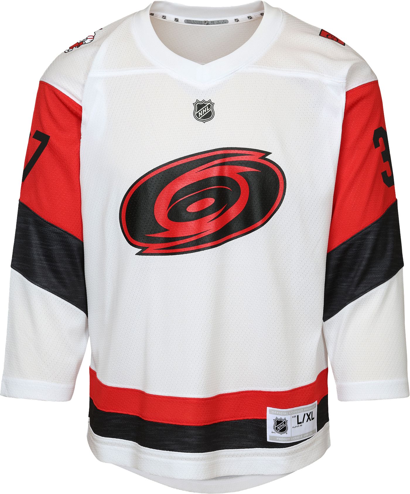 Outerstuff Youth Carolina Hurricanes Andrei Svechnikov #37 White