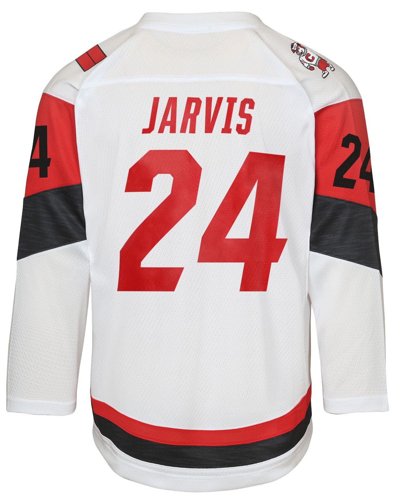 NHL Youth Carolina Hurricanes Seth Jarvis #24 White Replica Away Jersey product image