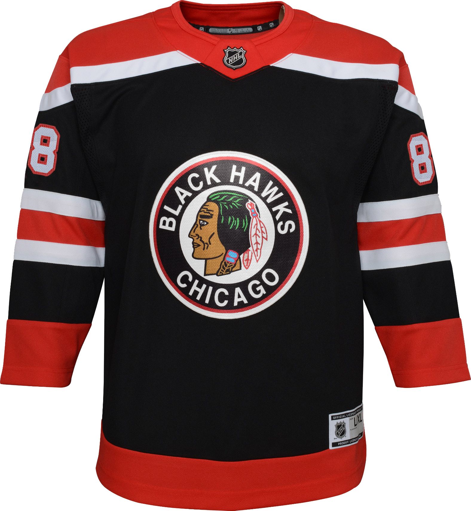 NHL Youth Chicago Blackhawks Patrick Kane #88 Special Edition Black Jersey product image