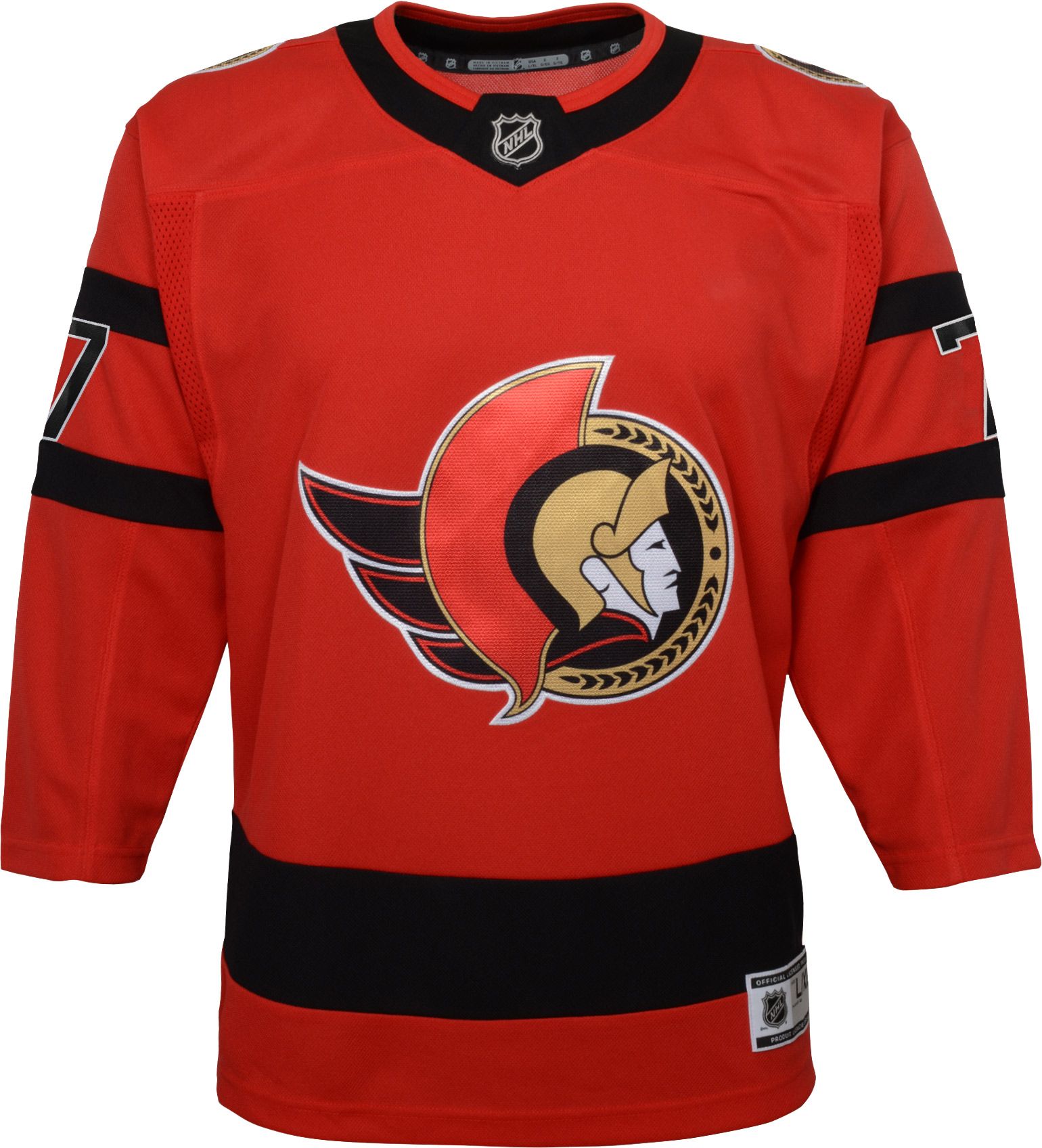 NHL Youth Ottawa Senators Brady Tkachuk #7 Special Edition Premier Red Jersey product image