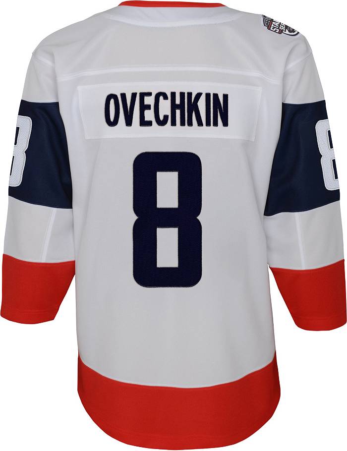 Men's Washington Capitals #8 Alex Ovechkin Navy Blue Jersey