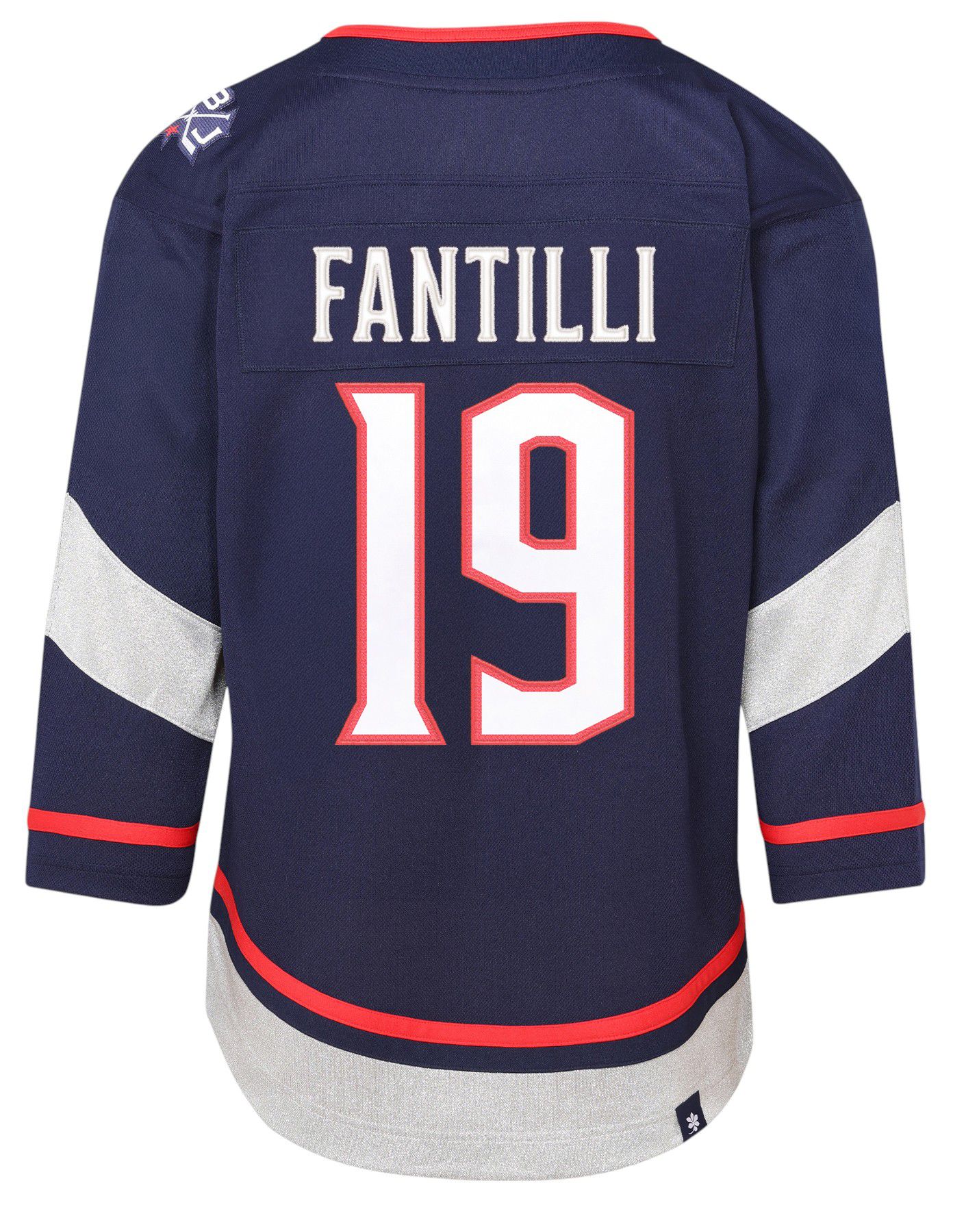 NHL Boys' Columbus Blue Jackets Adam Fantilli #19 Navy Home Replica Jersey product image