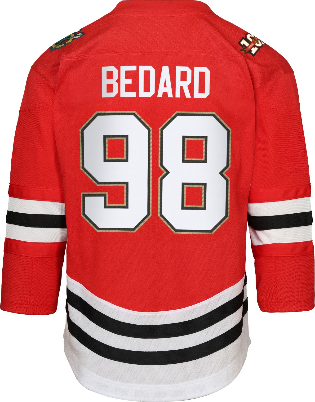 NHL Little Kids' Chicago Blackhawks Connor Bedard #98 Centennial Red Replica Jersey product image