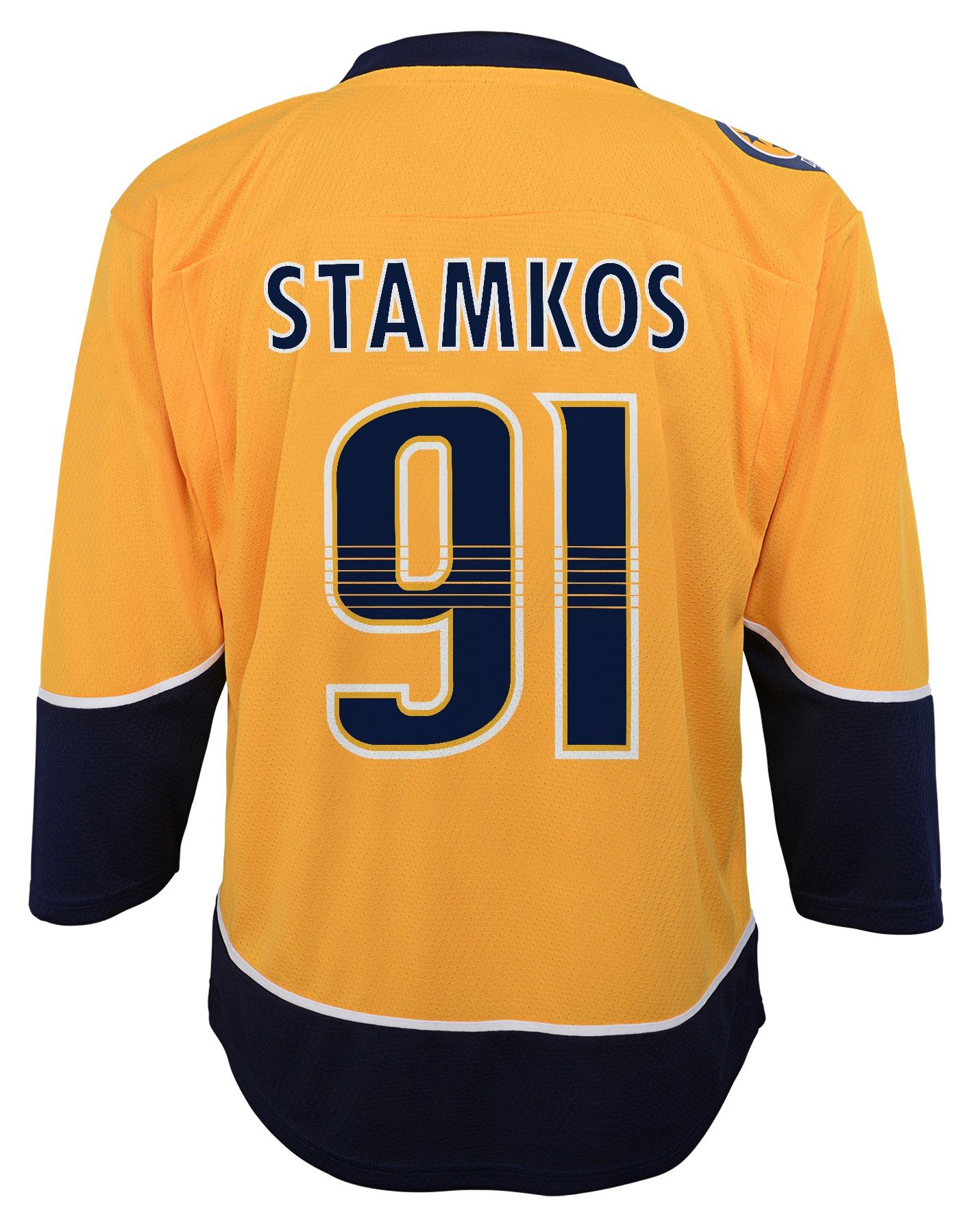 NHL Boys' Nashville Predators Steven Stamkos #91 Gold Home Replica Jersey product image