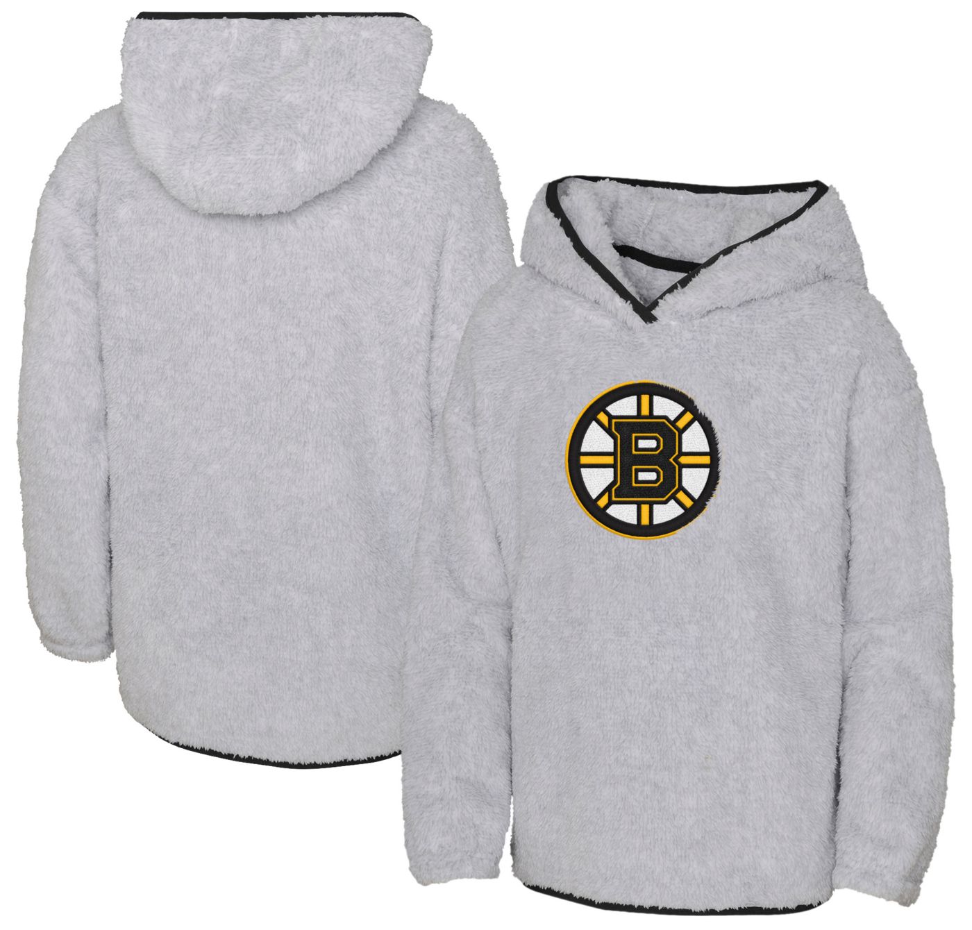 Fuzzy teddy hoodie deals