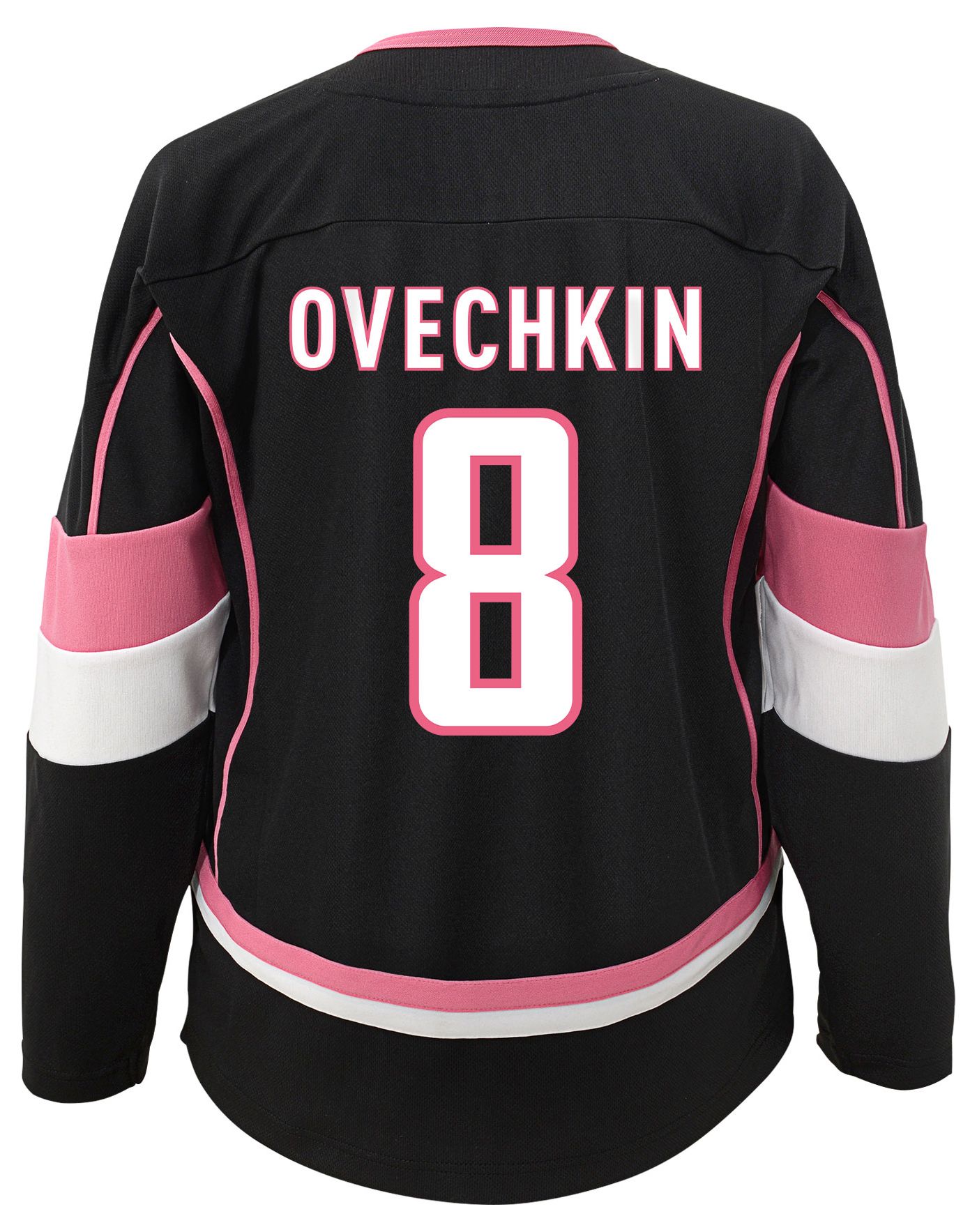 NHL Youth Washington Capitals Alexander Ovechkin #8 2024-2025 Black Replica Premier Jersey product image