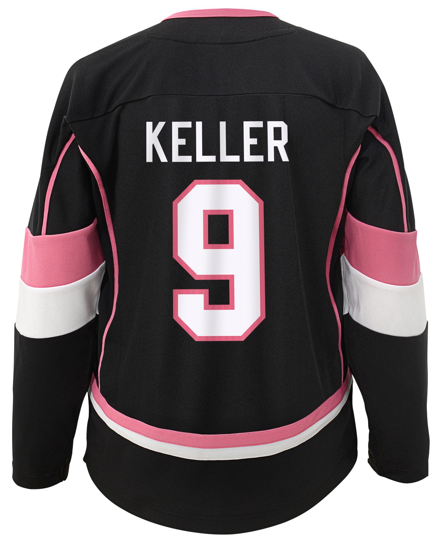 NHL Girls' Utah Mammoth Clayton Keller #9 Black Fashion Replica Jersey product image