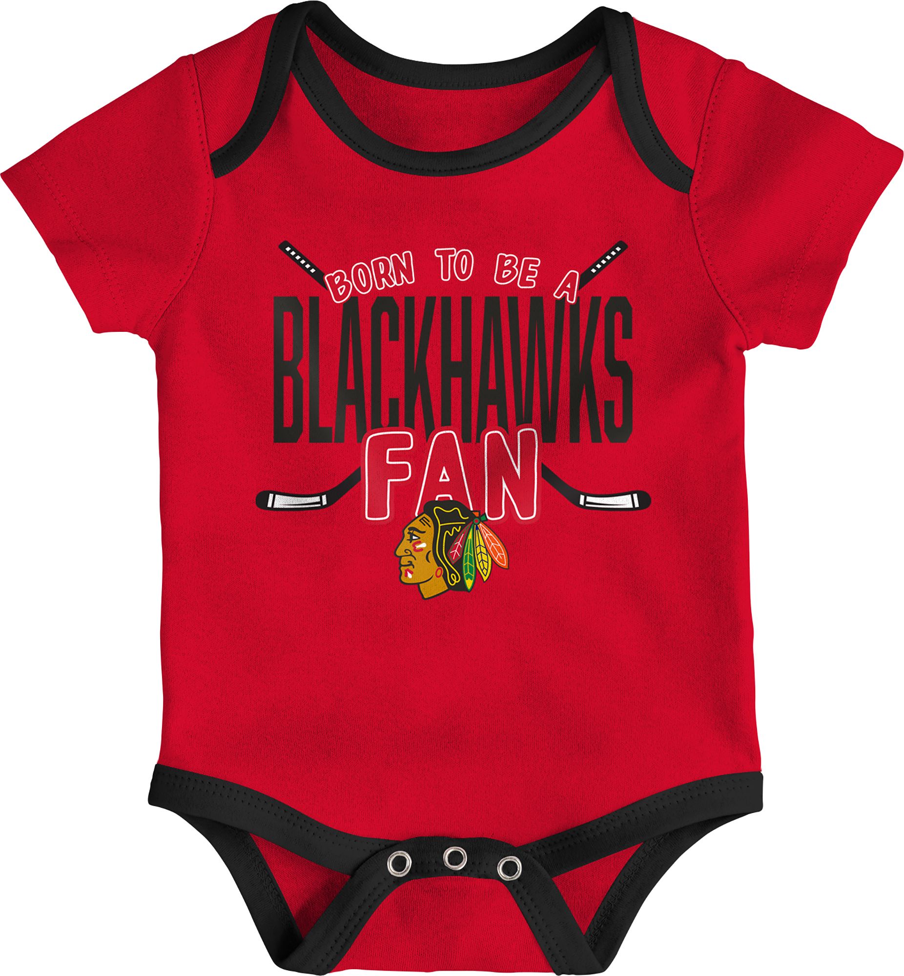 NHL Infant Chicago Blackhawks Game Time Onesie Set product image