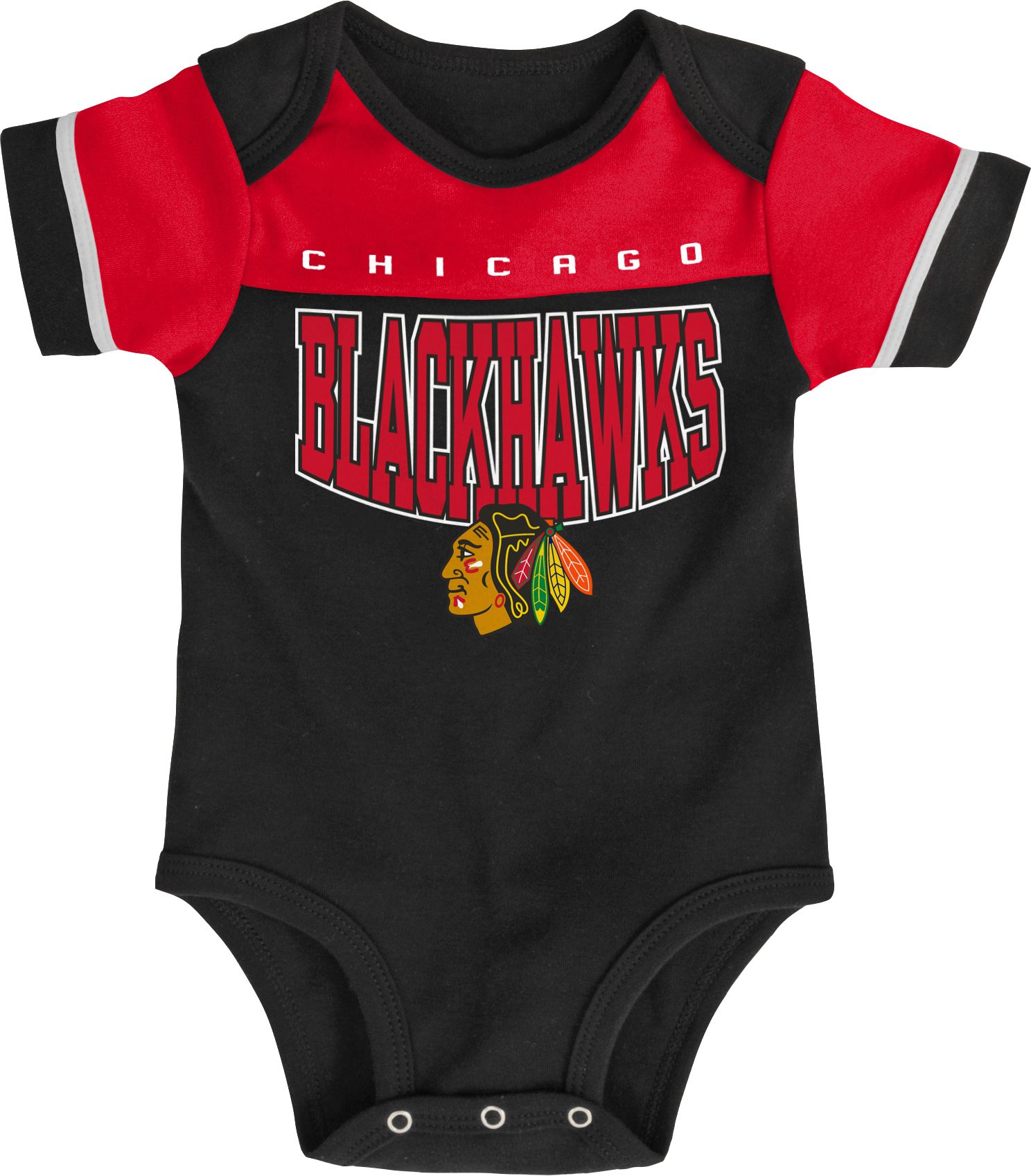 NHL Youth Chicago Blackhawks Black Puck Happy Creeper