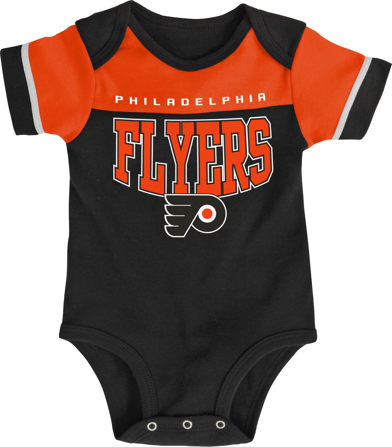 NHL Youth Philadelphia Flyers Black Puck Happy Creeper