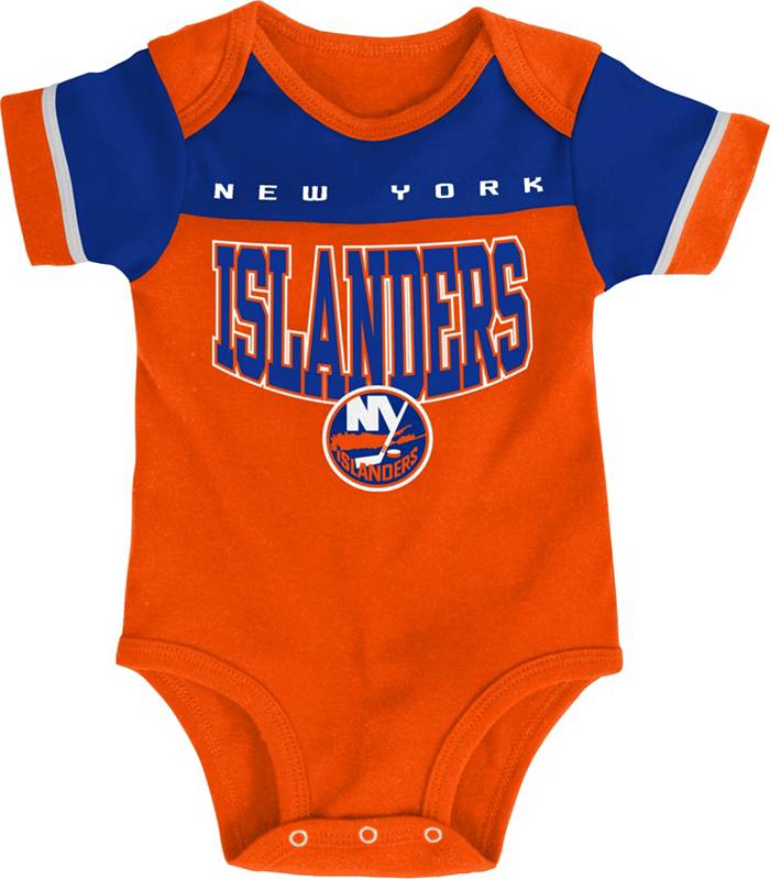 Outerstuff Infant New York Islanders Puck Happy Onsie Romper Set - 24M Each