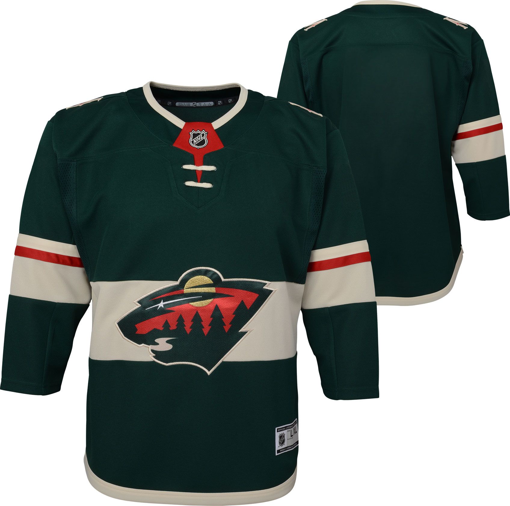 NHL Infant Minnesota Wild 2024-2025 Home Replica Premier Jersey product image