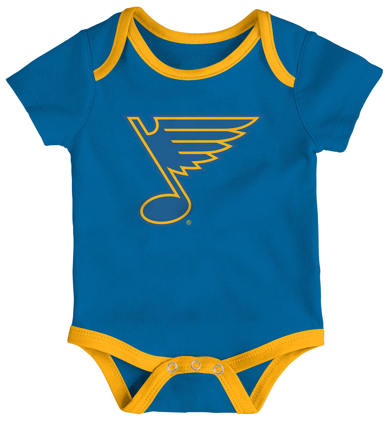 NHL Infant St. Louis Blues Multicolor 3-Piece Creeper Header Set product image