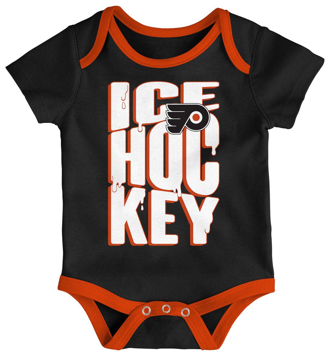 NHL Infant Philadelphia Flyers Multicolor 3-Piece Creeper Header Set product image