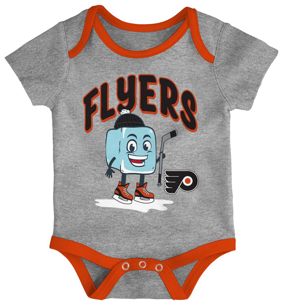 NHL Infant Philadelphia Flyers Multicolor 3-Piece Creeper Header Set product image