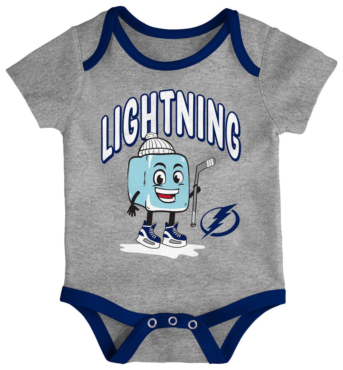 NHL Infant Tampa Bay Lightning Multicolor 3-Piece Creeper Header Set product image
