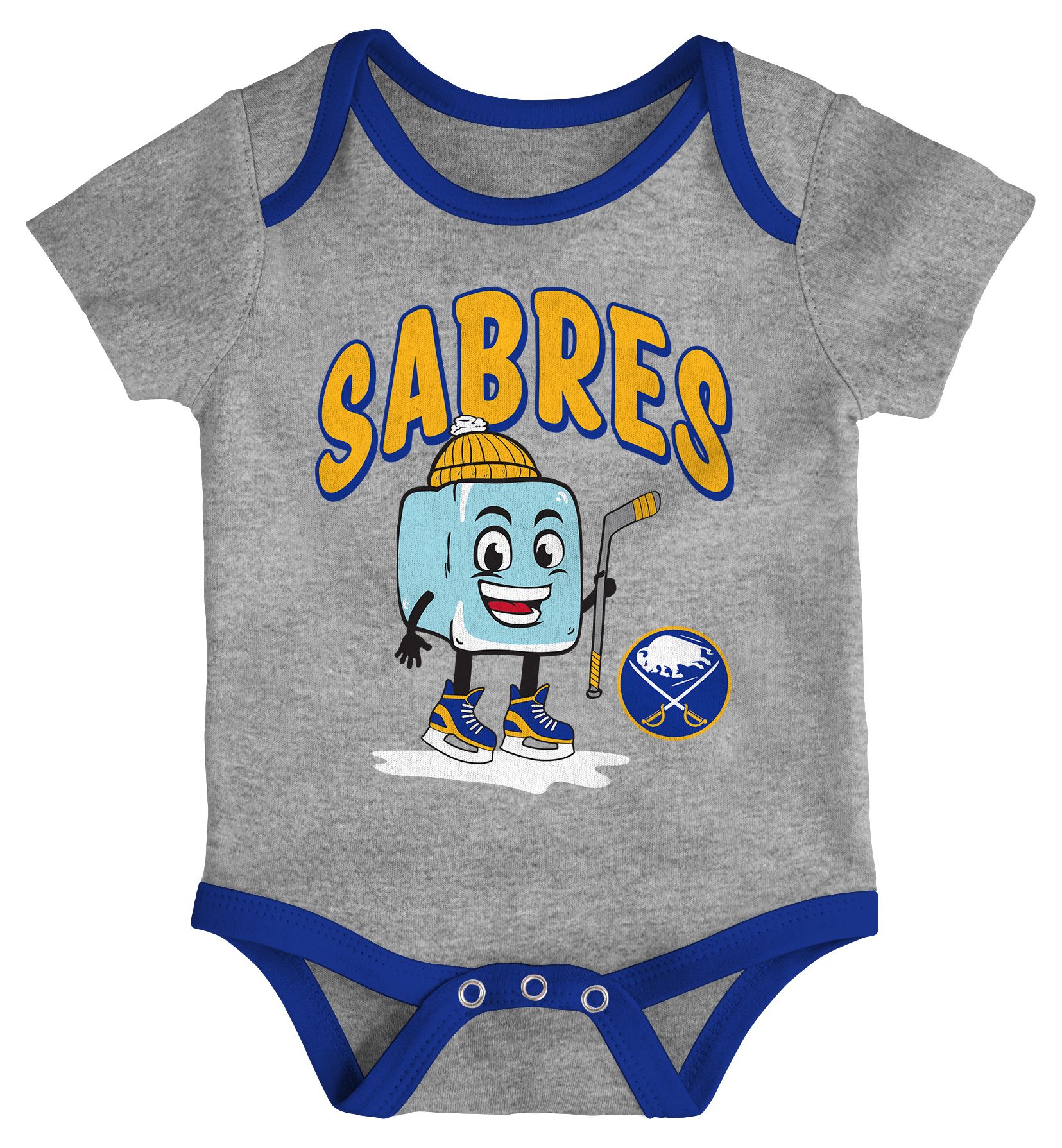 Outerstuff Infant Buffalo Sabres Multicolor Newborn Triple Header Creeper Set product image