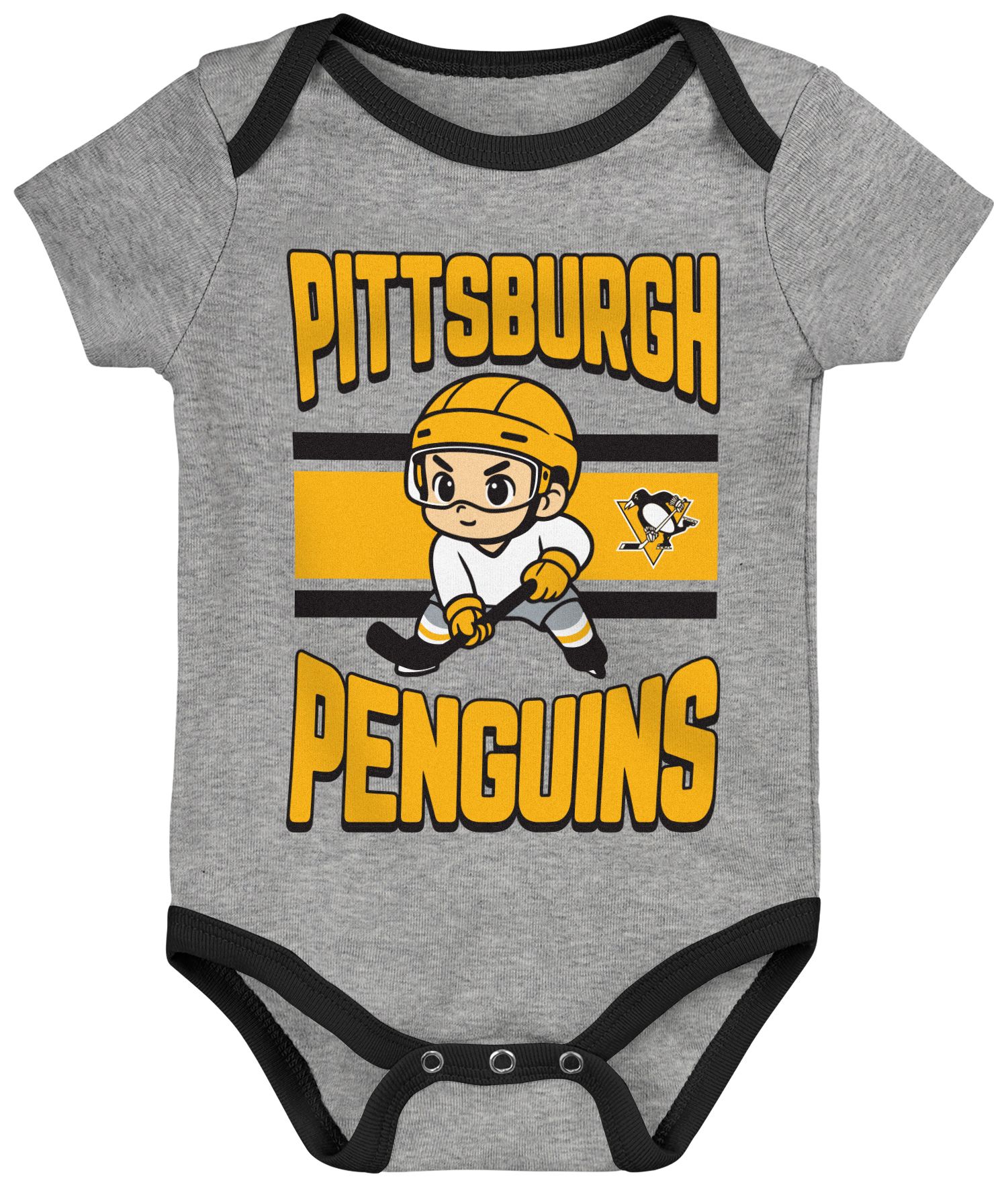 NHL Pittsburgh Penguins Chill on the Ice Onesie 3 Pack | Dick's ...
