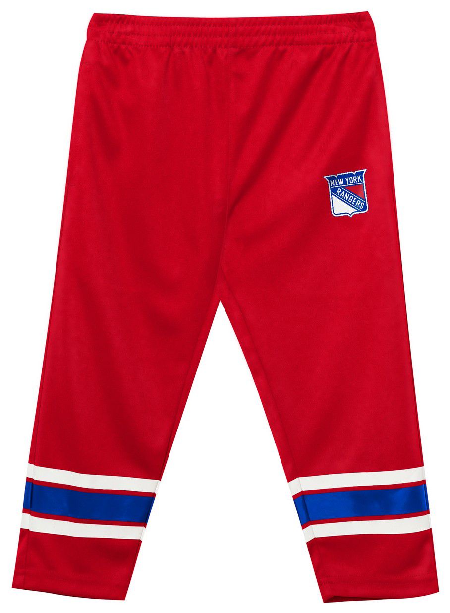 NHL Toddler New York Rangers Blue Denting Net Apparel Set product image