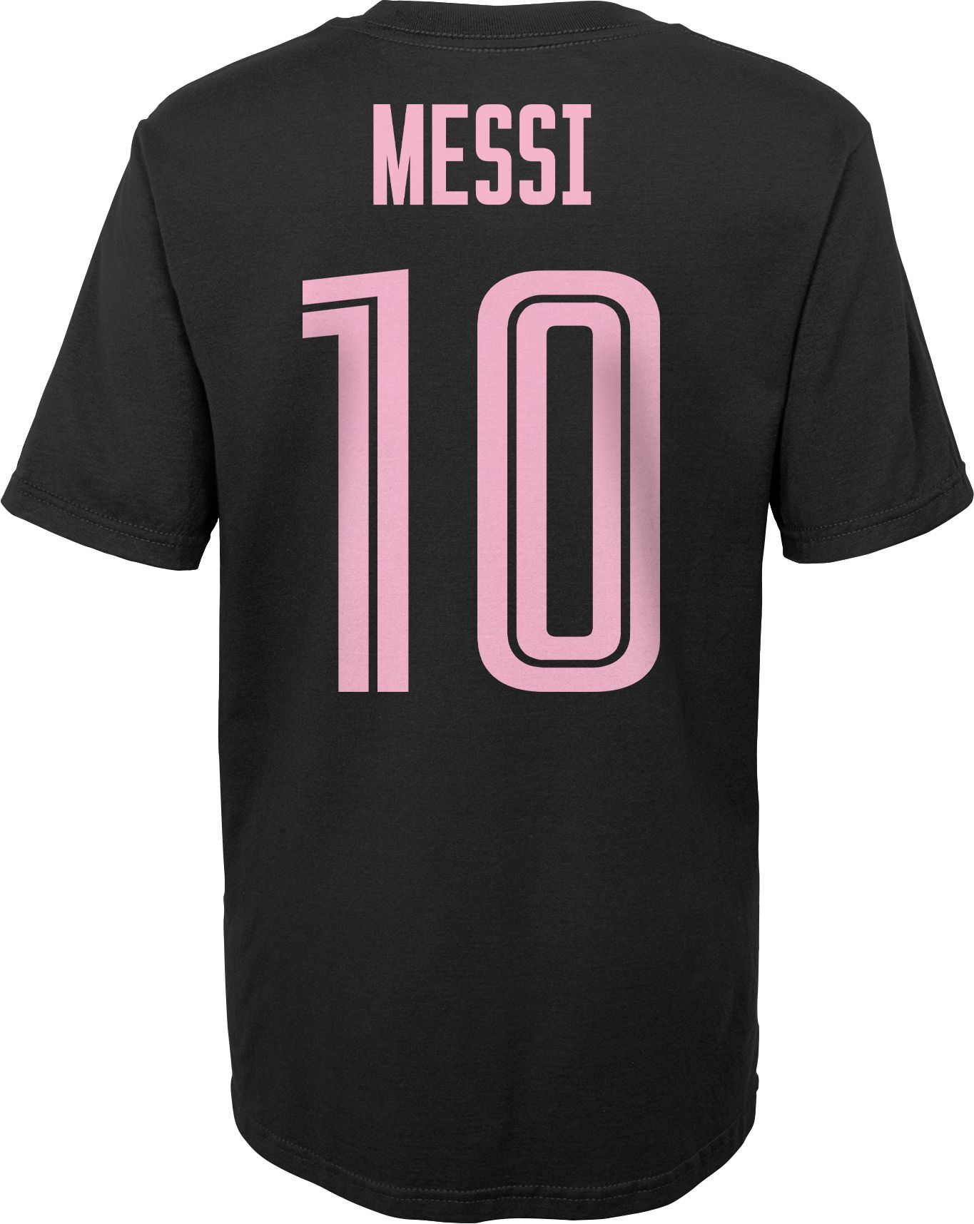 Outerstuff Kids' Inter Miami CF Lionel Messi #10 Black T-Shirt product image